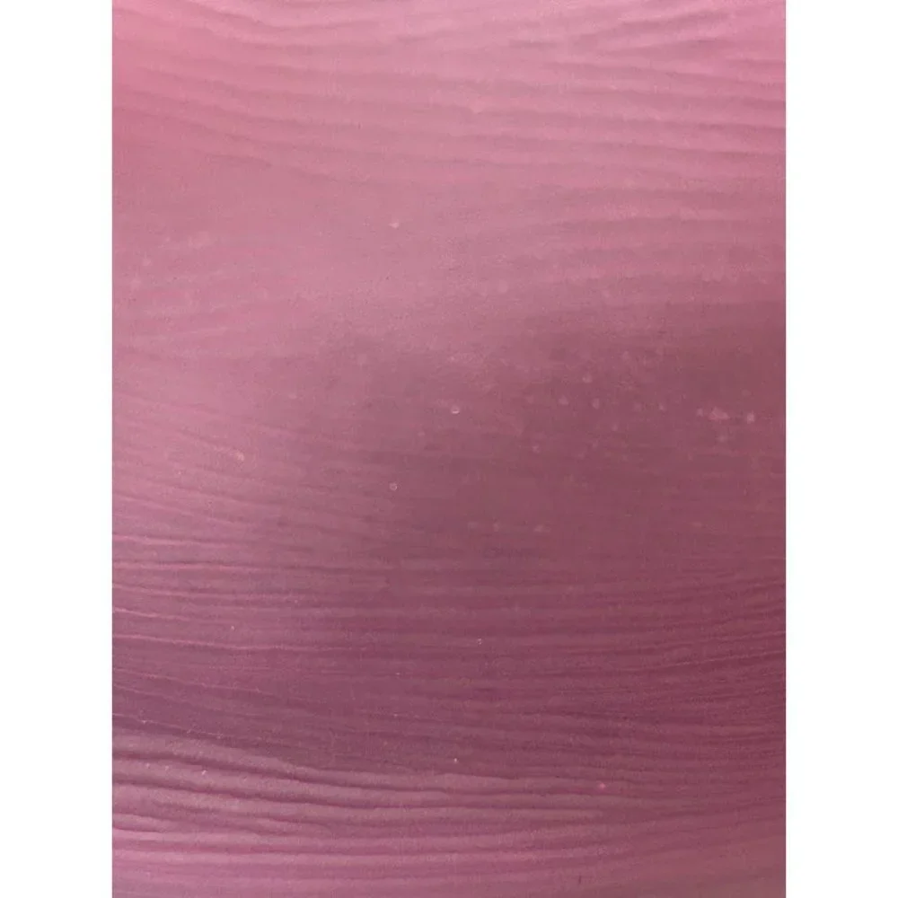 Pink Glass Easter Bunny Textured Decorative With Bow‎